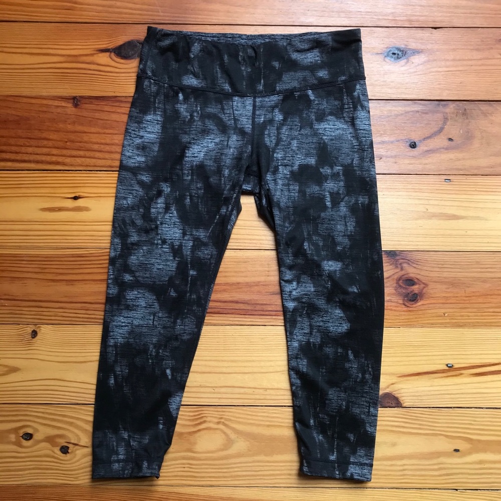 Danskin Reversible Gray Leggings, EUC, M